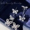 微信图片_202410171032491 SGARIT Fine Jewelry Factory Solid 18k Gold Jewellery Butterfly series Natural Diamond Earrings