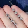 微信图片_202410171033091 SGARIT Fine Jewelry Manufacturer Real 18k Gold Jewellery Natural Diamond butterfly Earrings