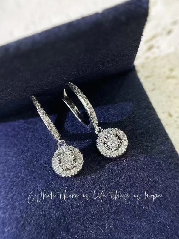 微信图片_202410171033231 SGARIT Fine Jewelry Factory Solid 18k Gold Jewellery Natural Diamond Earrings
