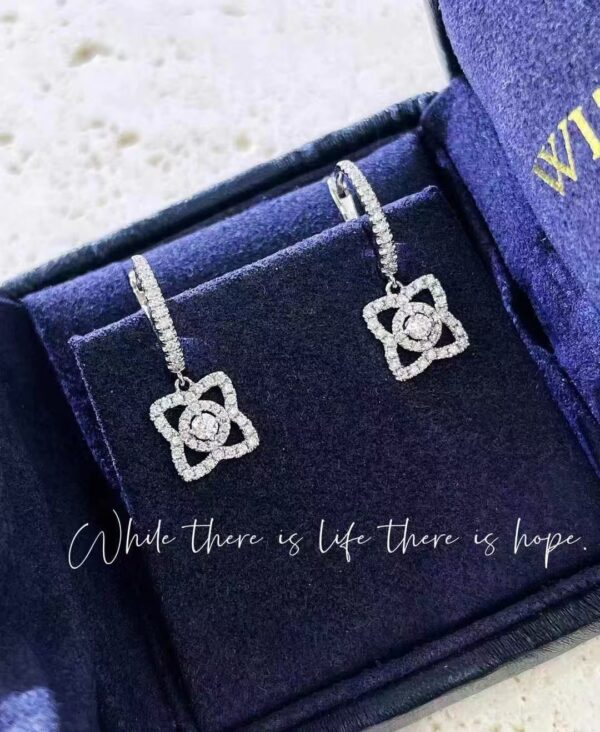 微信图片_202410171033401 SGARIT Fine Jewelry Manufacturer Real 18k Gold 0.6CT Jewellery Natural Diamond Earrings