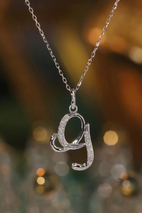 微信图片_202410171034121 SGARIT Fine Jewelry Factory Real 18k Gold 0.1CT Jewellery Natural Diamond Letter G Earrings