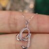 微信图片_202410171034122 SGARIT Fine Jewelry Factory Real 18k Gold 0.1CT Jewellery Natural Diamond Letter G Earrings