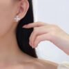 微信图片_202410171035011 SGARIT Fine Jewelry Manufacturer Solid 18k Gold 0.1CT Jewellery Natural Diamond Four Leaf Clover Jewelry Set