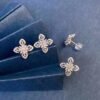 微信图片_202410171035021 SGARIT Fine Jewelry Manufacturer Solid 18k Gold 0.1CT Jewellery Natural Diamond Four Leaf Clover Jewelry Set
