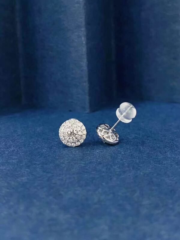 微信图片_202410171035521 SGARIT Fine Jewelry Manufacturer Solid 18k Gold 0.6CT Jewellery Natural Diamond Four Leaf Clover Earrings For Women