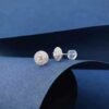 微信图片_202410171035523 SGARIT Fine Jewelry Manufacturer Solid 18k Gold 0.6CT Jewellery Natural Diamond Four Leaf Clover Earrings For Women