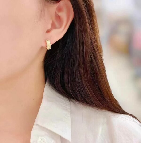 微信图片_20241017112731 SGARIT Fine Jewelry Manufacturer Real 18k White Gold 0.3CT Jewellery Natural Diamond Earrings