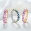 微信图片_20241018161820 SGARIT Fine Jewelry Suppliers Real 18k White Gold 3.5CT Jewellery Blue Sapphire Natural Gemstone Ring