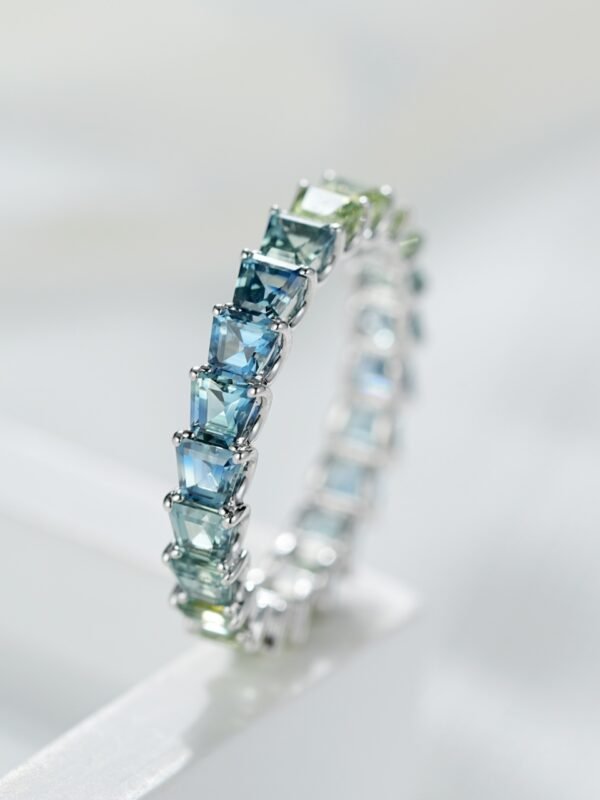 微信图片_202410181618201 SGARIT Fine Jewelry Suppliers Real 18k White Gold 3.5CT Jewellery Blue Sapphire Natural Gemstone Ring