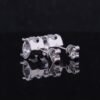 18K Gold 2CT One Pair Lab Diamond Earrings