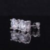18K Gold 2CT One Pair Lab Diamond Earrings