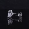 18K Gold 2CT One Pair Lab Diamond Earrings