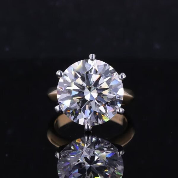 微信图片_202410232055321 18K Gold 10CT Moissanite Ring Jewelry