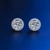 O1CN011mP2OZ1HqZQ1zZuOq_!!2218755740809-0-cib Sgarit Fashion Jewelry S925 Sterling Silver 1Ct Moissanite Earrings Classic Jewellery