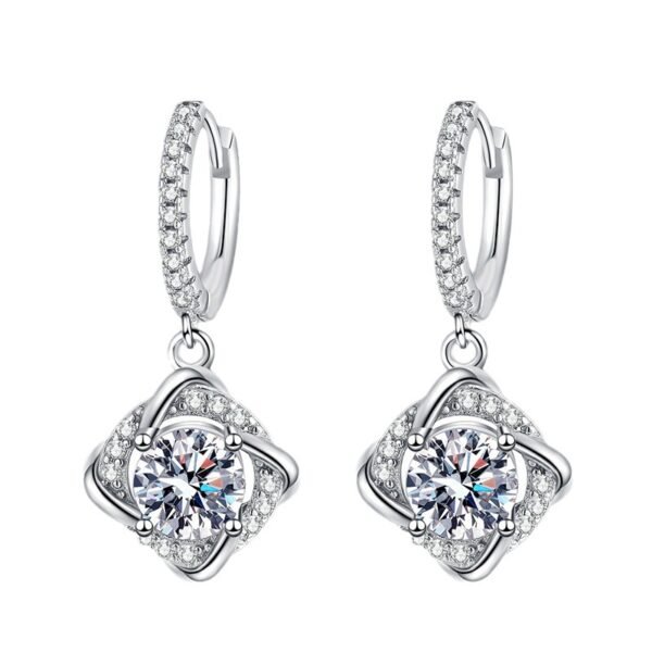 O1CN0134dSFx2Br8F58ijbT_!!2212409298391-0-cib Sgarit Fashion Jewelry S925 Sterling Silver Windmill 1Ct Moissanite Earrings Jewellery