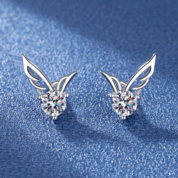 O1CN0147IbZk1HqZQ4qEM89_!!2218755740809-0-cib Sgarit Fashion Jewelry S925 Sterling Silver 1Ct Moissanite Earrings Classic Jewellery