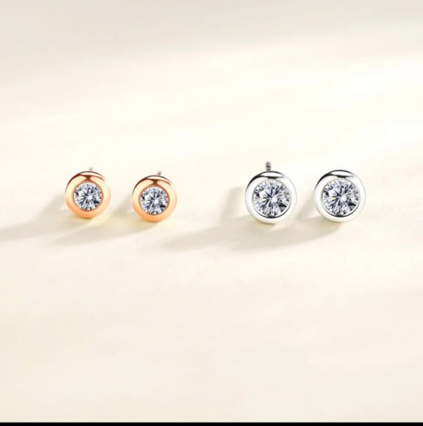 O1CN015QvAbi1iQuhcown4E_!!2212257844408-0-cib Sgarit Fashion Jewelry S925 Sterling Silver Plated 14K Gold 1Ct 2Ct Moissanite Earrings Classic Jewellery