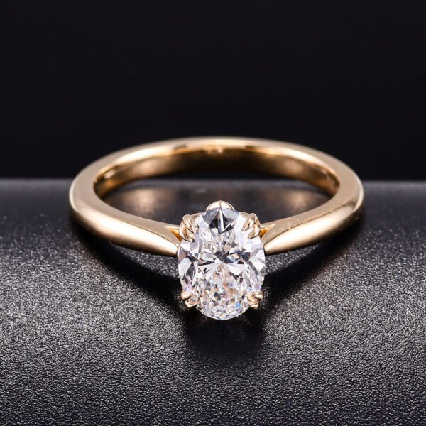 O1CN016Ef2mh1mY1QmGDnTo_!!2217544544965-0-cib Sgarit 18K Gold 1CT D/VS1 White Lab Diamond Ring Jewelry