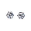 O1CN01F36cSM1NLmRSsugWZ_!!2213909551554-0-cib Sgarit Fashion Jewelry S925 Sterling Silver Six Claws Moissanite Earrings Jewellery
