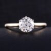 O1CN01GTgznS1aICJYeah8o_!!1925443306-0-cib Sgarit Fine Jewelry Manufacturer 10/14/18K White Rose Gold 1.2CT Round Brilliant Cut White Lab Diamond Wedding Ring Jewelry