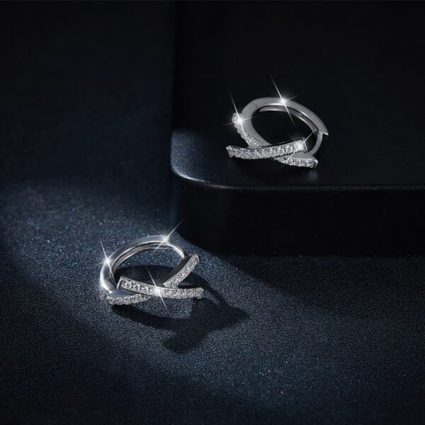 O1CN01Gj4p5U1g2WLgvW7gH_!!3896764084-0-cib Sgarit Fashion Jewelry S925 Sterling Silver Windmill 15.6mm 0.3Ct Moissanite Earrings Niche Simple Ins Style Jewellery