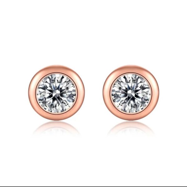 O1CN01Hdmg6j1iQuhW3yK2P_!!2212257844408-0-cib Sgarit Fashion Jewelry S925 Sterling Silver Plated 14K Gold 1Ct 2Ct Moissanite Earrings Classic Jewellery