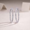 O1CN01IbgdAT2AkQth7zaZz_!!1110428241-0-cib Sgarit Fashion Jewelry S925 Sterling Silver Halo Moissanite Earrings