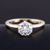 O1CN01JnlyPj1aICJaZFxmB_!!1925443306-0-cib Sgarit Fine Jewelry Manufacturer 10/14/18K White Rose Gold 1.2CT Round Brilliant Cut White Lab Diamond Wedding Ring Jewelry