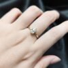 O1CN01KoKpHg1COZ6s7soCP_!!2209987120071-0-cib Sgarit Fine Jewelry 9/10/14/18K White Gold Platinum 1Ct Pear Cut Lab Diamond Wedding Ring Jewellery