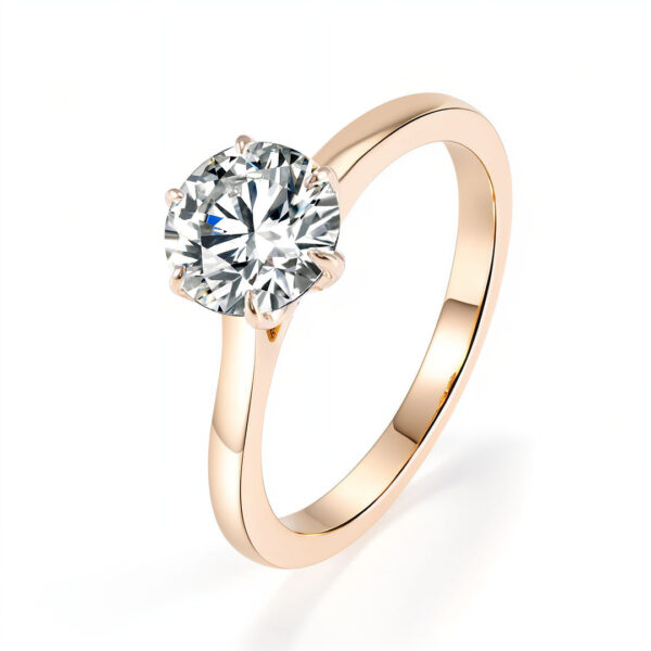 O1CN01NxlrsA1aICJZZWxmD_!!1925443306-0-cib Sgarit Fine Jewelry Manufacturer 10/14/18K White Rose Gold 1.2CT Round Brilliant Cut White Lab Diamond Wedding Ring Jewelry