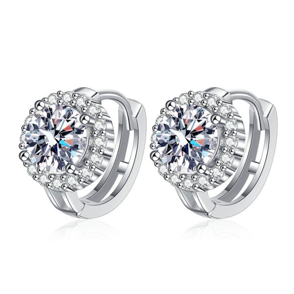O1CN01QQ2i6C2Br8FPuGfit_!!2212409298391-0-cib Sgarit Fashion Jewelry S925 Sterling Silver Round Brilliant Cut 1Ct Moissanite Sunflower Earrings Jewellery