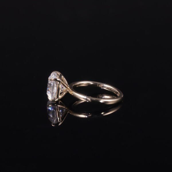 Sgarit Fine Jewelry 9/10/14/18K White Gold 5Ct Cushion Cut Lab Diamond  Wedding Ring Jewellery