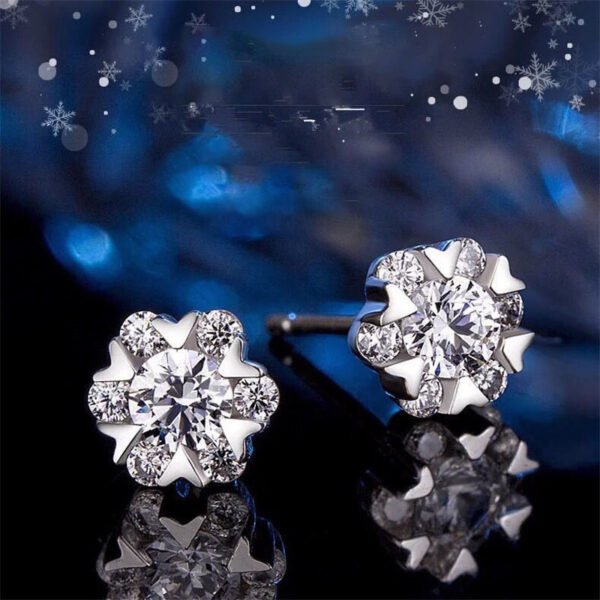 O1CN01YJUh291HqZQ4Gx7nT_!!2218755740809-0-cib (1) Sgarit Fashion Jewelry S925 Sterling Silver 1Ct Moissanite Earrings Classic Jewellery