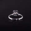 Sgarit Fine Jewelry 9/10/14/18K White Gold 1Ct Emerald Cut Moissanite Ring Natural Diamond Jewellery