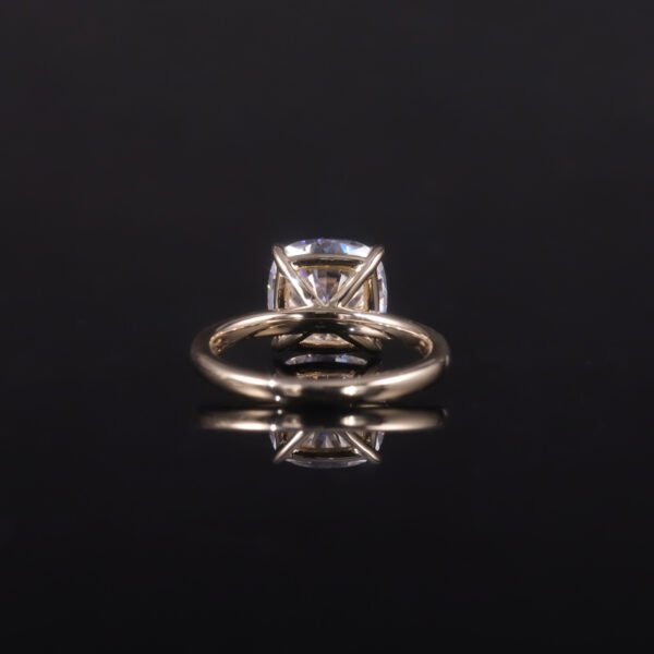 Sgarit Fine Jewelry 9/10/14/18K White Gold 5Ct Cushion Cut Lab Diamond  Wedding Ring Jewellery
