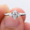 O1CN01dPu58g1h8IxrjSIE6_!!2215394124232-0-cib Sgarit Fine JewelleryManufacturer 18K White Gold 1/2CT Marquise Cut White Moissanite Wedding Ring Jewelry