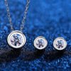 O1CN01ds1b7R1wRHWayxFTQ_!!2212935466304-0-cib Sgarit Fashion Jewelry S925 Sterling Silver 7.7Mm 1Ct Round Brilliant Cut Moissanite Star Earrings Classic Jewellery