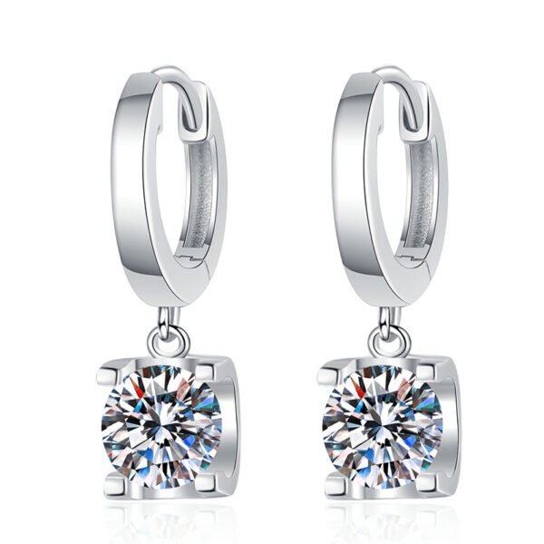 O1CN01fJNbno2Br8GjyUqm5_!!2212409298391-0-cib Sgarit Fashion Jewelry S925 Sterling Silver Round Brilliant Cut 1Ct Moissanite Earrings Jewellery