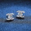 O1CN01i7BRxE2Br8Hy2kRYi_!!2212409298391-0-cib Sgarit Fashion Jewelry S925 Sterling Silver 1Ct Moissanite Earrings Noble Jewellery