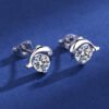 O1CN01oc0kCw1HqZQ5lj9cT_!!2218755740809-0-cib Sgarit Fashion Jewelry S925 Sterling Silver 1Ct Moissanite Earrings Classic Jewellery