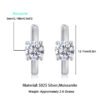 O1CN01u5iBYp1QJRJXAS2uD_!!2209390841955-0-cib Sgarit Fashion Jewelry S925 Sterling Silver 0.5Ct Moissanite Earrings Classic Jewellery