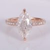 O1CN01wVU3La1h8IxqVpcdn_!!2215394124232-0-cib Sgarit Fine JewelleryManufacturer 18K White Gold 1/2CT Marquise Cut White Moissanite Wedding Ring Jewelry