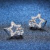 O1CN01zzoGlB2Br8Kid6lrJ_!!2212409298391-0-cib Sgarit Fashion Jewelry S925 Sterling Silver 1Ct Moissanite Star Earrings Classic Jewellery