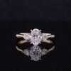 微信图片_20241107140111 Sgarit Fine Jewelry Solid 18K Gold 1Ct Oval Cut Lab Diamond Ring Jewellery