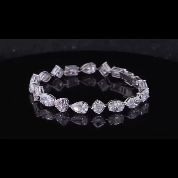 微信图片_20241107153933 Sgarit Fine Jewelry Solid 18K Gold 1Ct/Pc Lab Diamond Total 18Ct Bracelet Jewellery