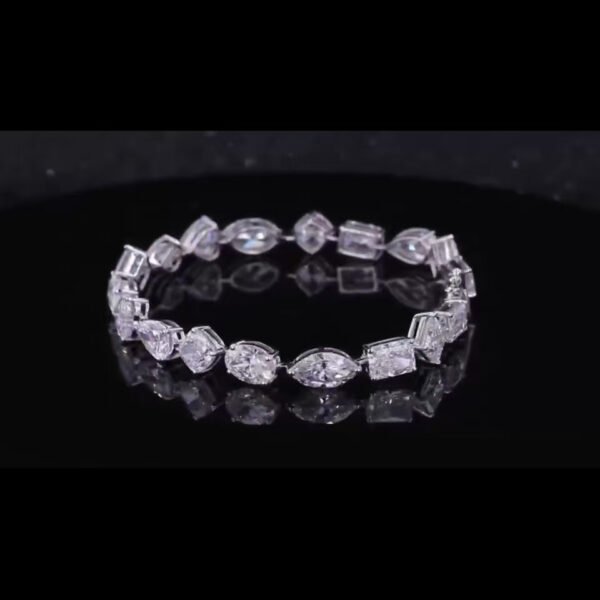 微信图片_20241107153936 Sgarit Fine Jewelry Solid 18K Gold 1Ct/Pc Lab Diamond Total 18Ct Bracelet Jewellery