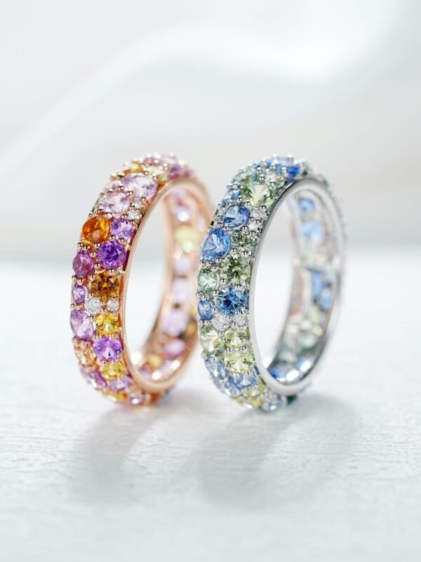 微信图片_20241118113939 Sgarit Fine Jewelry 18K Gold 2.4Ct Natural Blue Sapphire 0.14Ct Diamond Ring Jewellery