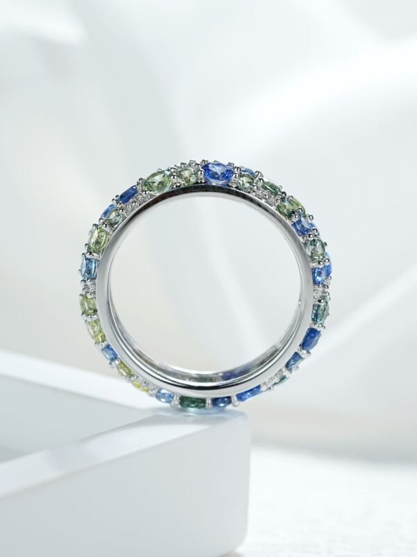 微信图片_20241118113959 Sgarit Fine Jewelry 18K Gold 2.4Ct Natural Blue Sapphire 0.14Ct Diamond Ring Jewellery