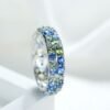 微信图片_20241118114014 Sgarit Fine Jewelry 18K Gold 2.4Ct Natural Blue Sapphire 0.14Ct Diamond Ring Jewellery