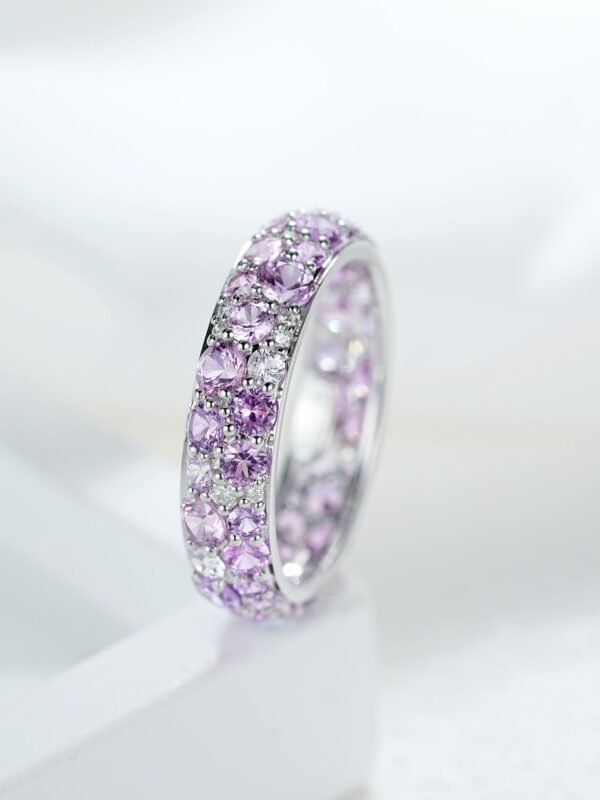微信图片_20241118114020 Sgarit Fine Jewelry 18K Gold 2.4Ct Natural Blue Sapphire 0.14Ct Diamond Ring Jewellery